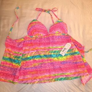 New Junior girl's, Arizona Jeans, push-up tankini